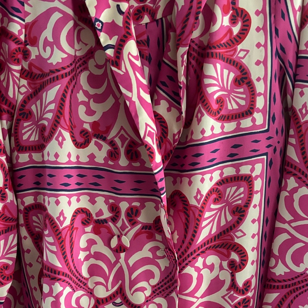 Mango jacket and shorts Patterned Women's Top M-L - Picture 3 of 5